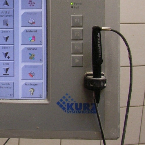 Touchpanel mit Touchstift