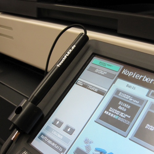 Touchstift am Kopiergert